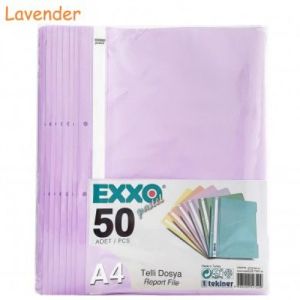 Папка ПВЦ  DOSY 120/180 ПАСТЕЛ ЛАВАНДУЛА