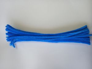 Пухена тел  30бр. 30см. в плик СРЕДНОСИНЯ