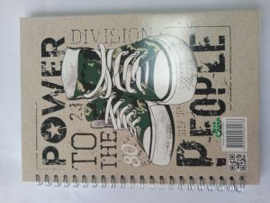 Тетрадка  А5 Спирала ВЕСТНИК  80л. ЕКО  !!!