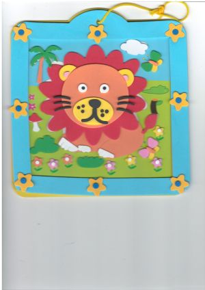 Картинна МОЗАЙКА  3Д  ЕВА ЖИВОТНИ - РАМКА !!!