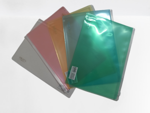 Папка  ПВЦ с цип  А5  от шир.страна