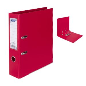 Класьор  ДИНЕЛ  8см  ЧЕРВЕН  С КАНТ