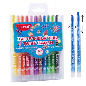 ПАСТЕЛИ  ВЪРТЯЩИ ЛАРЕД 12 цвята