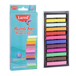 Пастели 12 цв.  СУХИ   ЛАРЕД