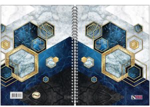 Тетрадка  А4  СПИРАЛА  120л. 3 теми ДЕЙС ТК  !!!