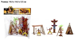 Индианци с аксесоари в плик №7077  !!!