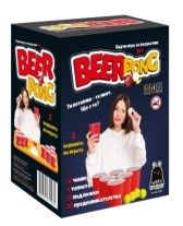 Картонена игра ПЛМ BEER PONG 18+ №2223