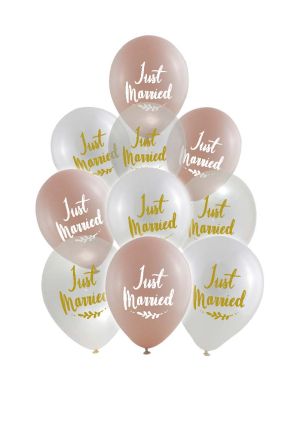 Балон  10бр  JUST MARRIED ORIGINAL  !!!