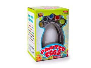 Керамично ЯЙЦЕ + боички в кутия №201