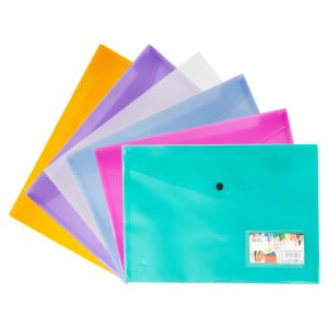 Папка ПВЦ с копче BENGE А4+ BG1003A CLEAR