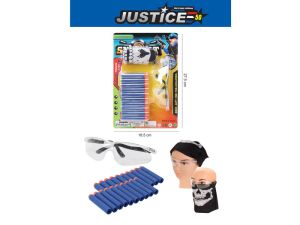 МЕКИ Патрони + Очила и Маска за Бластер №34Р7А