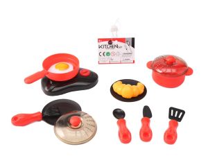 Сервиз червен в мрежа №202S-9B