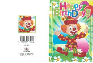 Картички МИНИ  ПЕНТАГРАМ К-т 10бр.  МК  401