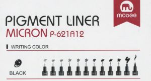 Тънкописец ТЕХНИК 12 броя MICRON P-621A12