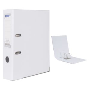 Класьор   ДИНЕЛ  8см  БЯЛ  С КАНТ