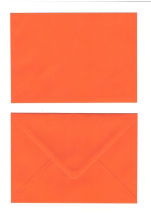 Плик  ЦВЕТЕН  125/175мм  FLIME/ ОРАНЖ