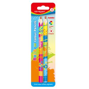 Молив МНОГОЦВЕТЕН КЕЙРОУД KR972102 2бр бл