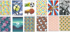 Тетрадка  А4 КАРТОН  100л.РЕД МЕТЕКСАН  !!!