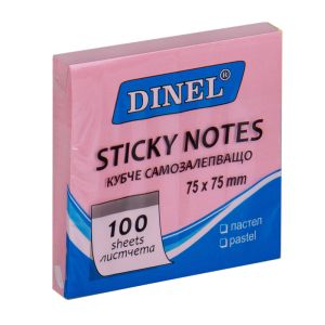 Кубче  СМЗЛ  100л. 75/75 ПАСТЕЛ РОЗОВО ДИНЕЛ