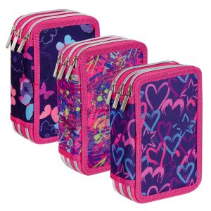 Несесер  с 3 ципа  ШИТ ДИЗАЙН 2025