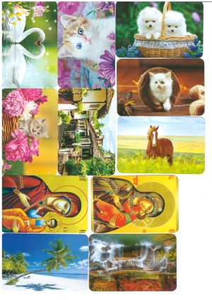 Календарчета джобни  МИКС за 50 бр Комплект !!!