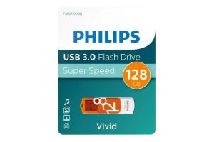 Памет  ФЛАШКИ  ФИЛИПС VIVID 3.00  128 GB !!!