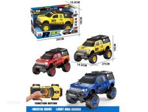 Джип  фрикционен със ЗВУК и СВЕТЛИНИ №1189-73