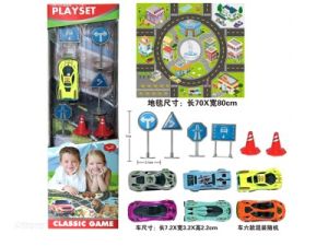 Комплект КИЛИМ +  Метални кола и знаци №446