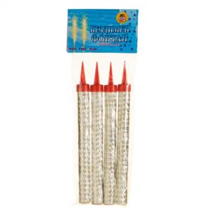 Свещи за торта  4бр. 15 см. ФОНТАН TP015N !!!