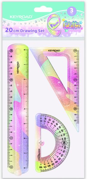 Комплект  КЕЙРОУД KR972736  GLITTER 20см 3ч