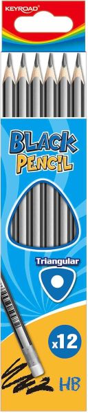 Молив с гума КЕЙРОУД НВ SUPER DARK KR971550