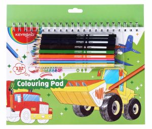 Комплект КЕЙРОУД с цветни моливи 132ч. KR972520