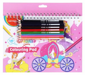 Комплект КЕЙРОУД с цветни моливи 141ч. KR972519