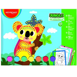 Комплект за рисуване с точки Jungle Keyroad 30ч.