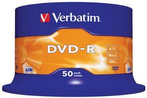 Дискове  ВЕРБАТИМ ДВД DVD-R  50бр !!!