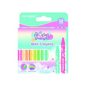 Пастели ВОСЪЧНИ  КЕЙРОУД KR972791 ПАСТЕЛ 12цв