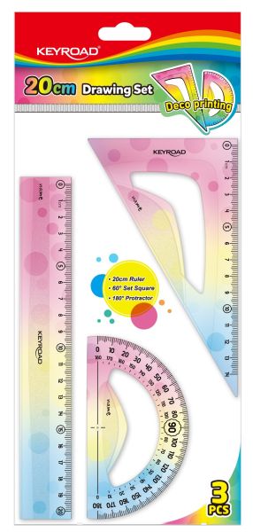 Комплект за чертане КЕЙРОУД DECO KR972402 20см