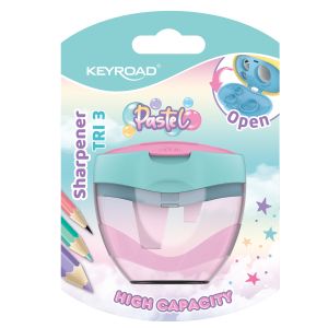 Острилка КЕЙРОУД с 3 отв. ПАСТЕЛ KR972413 бл.
