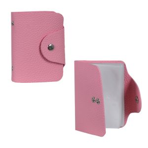 Калъф с КОПЧЕ кожен ВЕРТИКАЛЕН с 20листа