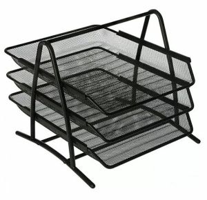 Хоризонтална  ПОСТАВКА МЕТАЛ 3бр. №2003 ЧЕРНА