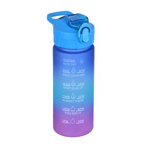 Бутилка за вода  500мл  ПРЕЛИВАЩА №7602А