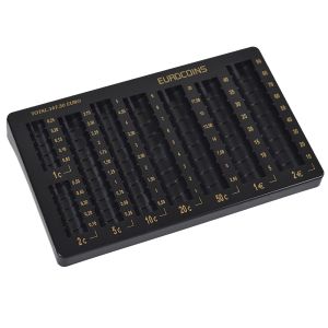 Монетник  ЧЕРЕН за монети  ЕВРО  !!!