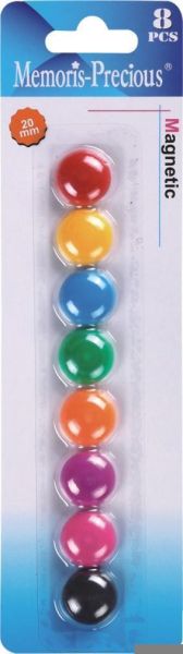 Магнити MEMORIS  ф20 - 8бр.бл. MF913408