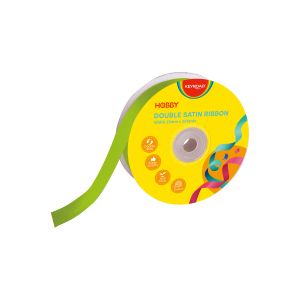 ЛЕНТА САТЕН 25мм*25ярда KR990033 СВЕТЛОЗЕЛЕНА