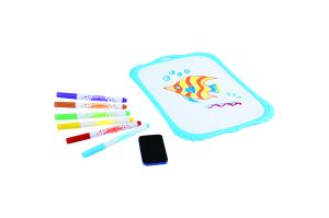 Бяла дъска КЕЙРОУД + 6 маркера и гъба KR973018