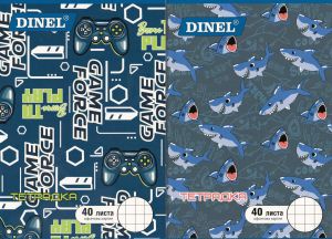 Тетрадка  А5  40л  ОФСЕТ ДИНЕЛ ГОЛЕМИ КВАДРАТИ