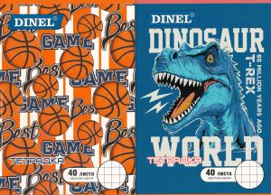 Тетрадка  А5  40л  ОФСЕТ ДИНЕЛ ГОЛЕМИ КВАДРАТИ