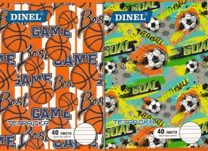 Тетрадка  А5  40л. ОФСЕТ   ДИНЕЛ  ТШР