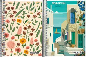 Тефтер Спирала А6 МЕТЕКСАН 60 листа  !!!