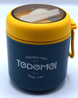 Купа за супа ТЕРМОС ИНОКС кръгла 530мл !!!